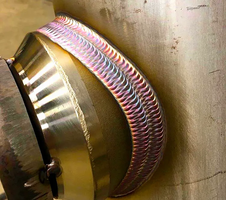 Precision TIG welding example