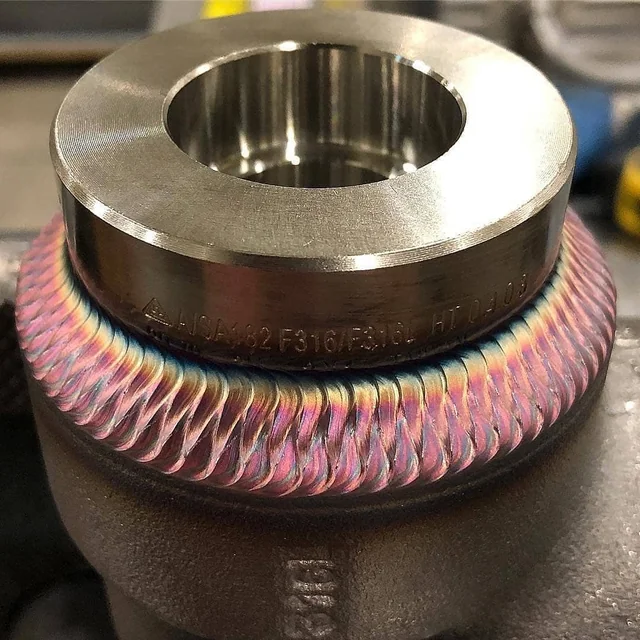 Precision TIG welding example