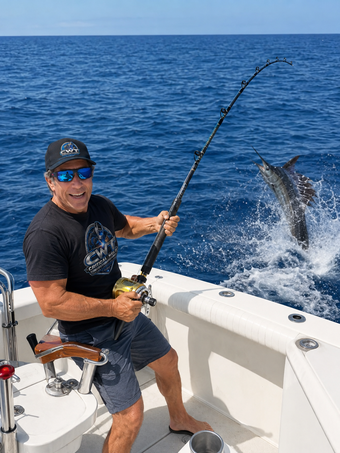Critical Weld Technologies owner fishing