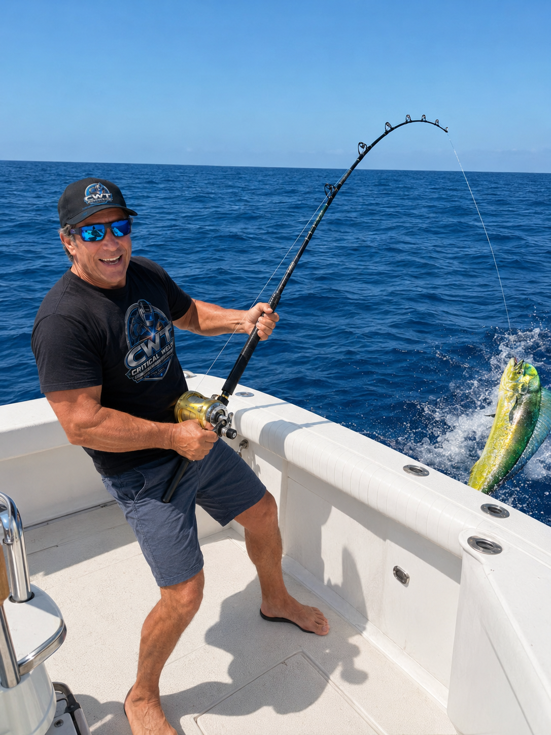 Critical Weld Technologies owner fishing